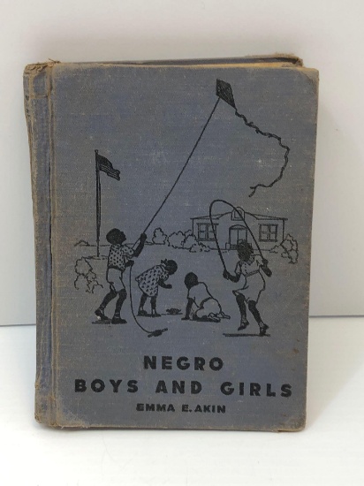 Black Americana book "Negro Boys and Girls" by Emma E Akin