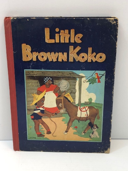 Black Americana; "Little Brown Koko" book by Blanche Seale Hunt(1952)