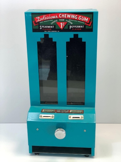 Reproduction 1cent chewing gum dispenser