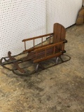 Vintage OLYMPIAN runner sled/childs seat