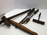 Primitive hand tools(hook,solder irons,hand drill,scribe)