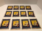 (12)Vintage LUCKY STRIKE Tobacco Bridge Card Game by Milton C.Work