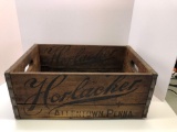 HORLACHER beer crate(Allentown Pa.)