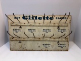 Vintage GILLETTE BLADE display rack