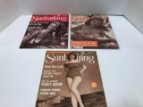 3-vintage MODERN SUNBATHING magazines(1960)Must be 18 years or older, please bring ID for removal