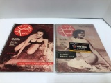 2-vintage MODERN SUNBATHING and HYGIENE magazines(1955 annuals)Must be 18 years or older, please