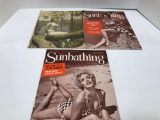 3-vintage MODERN SUNBATHING and HYGIENE magazines(1954/55)Must be 18 years or older, please bring ID