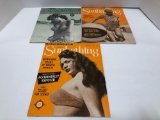 2-vintage MODERN SUNBATHING and HYGIENE magazines(1955/56),1955 SUNBATHING for HEALTH magazineMust