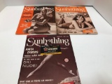 3-vintage MODERN SUNBATHING and HYGIENE magazines(1955/57)Must be 18 years or older, please bring ID