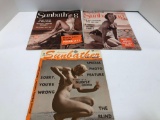 2-vintage MODERN SUNBATHING and HYGIENE magazines(1955/56),1958 AMERICAN SUNBATHER magazineMust be