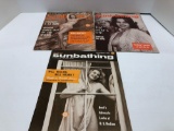 3-vintage MODERN SUNBATHING magazines(1961/62/65)Must be 18 years or older, please bring ID for