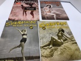 4-vintage SUNBATHING for HEALTH magazines(1953/54/55/57)Must be 18 years or older, please bring ID