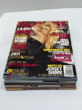 9 issues/months(Jan-April**June,July,Sept-Nov**)2011 PLAYBOY magazines Must be 18 years or older,