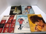 5-issues/months 1963(Feb,March,April,May,Sept)PLAYBOY magazines Must be 18 years or older, please