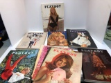16 issues/months(Feb,April,May,2-June,2-July,2-Aug,Sept,3- Oct,2-Nov,Dec)1968 PLAYBOY magazines Must