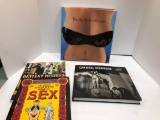 Books(THE BIG BOOK OF BREASTS,CARNIVAL STRIPPERS,VIGANTIC BOOK OF SEX,DEVIANT STRIPPERS)Must be 18