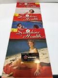 3-vintage SUNSHINE & HEALTH magazines(circa 1958) Must be 18 years or older, please bring ID for