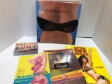 Books(THE BIG BOOK OF BREASTS,BETTIE PAGE RULES,BREAST BOOK,BOMBSHELLS,ANNIE SPRINKLE)Must be 18