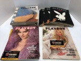 14-issues/months(circa 1974)PLAYBOY magazines,Must be 18 years or older, please bring ID for removal