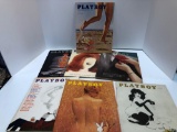 7-issues/months(circa 1960)PLAYBOY magazines,Must be 18 years or older, please bring ID for removal