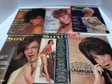 6-issues/months(circa 1960's)SIR!magazines,Must be 18 years or older, please bring ID for removal