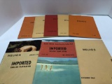 8-issues/months(circa 1960's) HELIOS magazines, Must be 18 years or older, please bring ID for