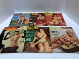 6-issues/months(circa 1950/60's)FROLIC magazines, Must be 18 years or older, please bring ID for