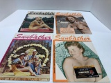 4-vintage AMERICAN SUNBATHER magazines(circa 1955)Must be 18 years or older, please bring ID for