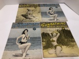 3-vintage SUNBATHING magazines(circa 1958)Must be 18 years or older, please bring ID for removal