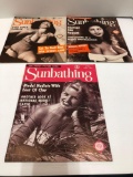 3-vintage MODERN SUNBATHING magazines(circa 1960)Must be 18 years or older, please bring ID for