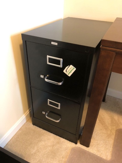 REALSPACE 2 drawer metal file cabinet