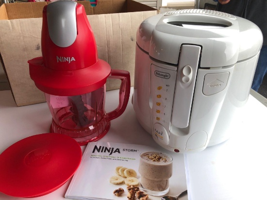 NINJA STORM blender,DELONGHI fryer