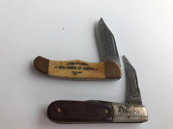 BARLOW pocket knife,ELK HORN pocket knife