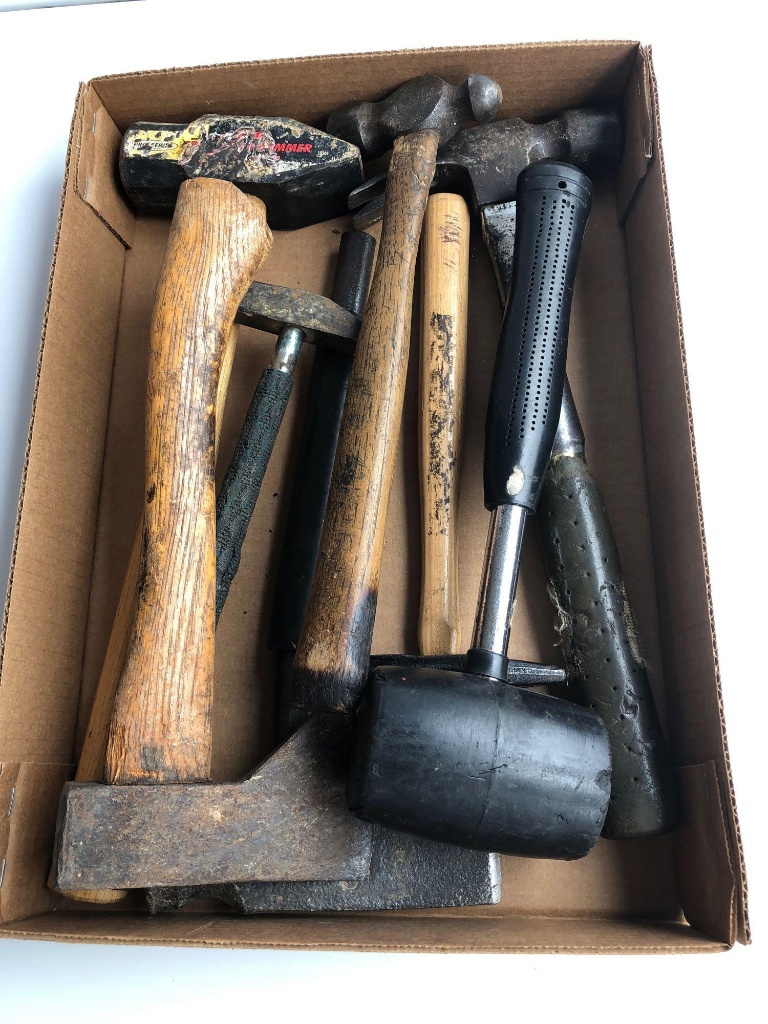 Hammers, ball peen hammer, mallet, hatchets, more
