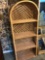Wicker storage shelf