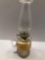 Vintage handled kerosene/oil lamp
