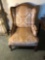 Vintage BAKER FURNITURE wingback reading chair