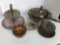 Silverplate lot(relish servers,steamer bowl,more)