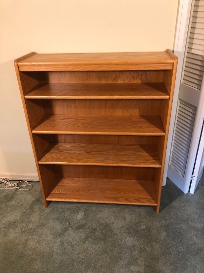 Oak book case