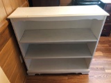 Handcrafted(painted white) book case