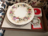 PIMPERNEL round placemats/matching coasters