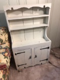 Handcrafted childs hutch