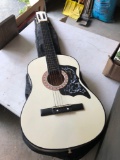 Acoustic guitar/case