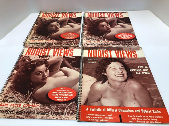 Vintage Adult Literature/Nudist Views magazines (circa 1959/60's)(Must be 18 years or older, please