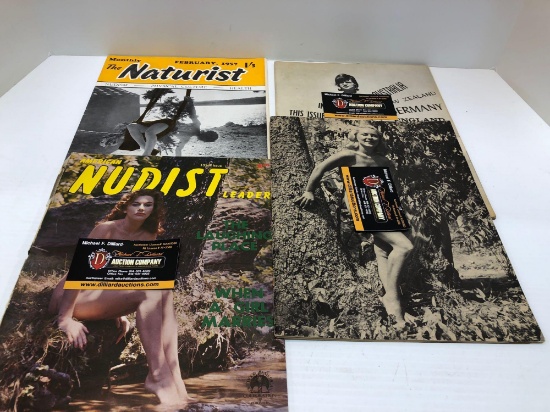 Vintage Adult Literature/Nudist magazines (circa 1950/60's)(Must be 18 years or older, please bring