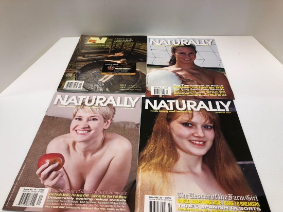 Adult Literature Nudist magazines (circa 2009/10)(Must be 18 years or older, please bring ID for