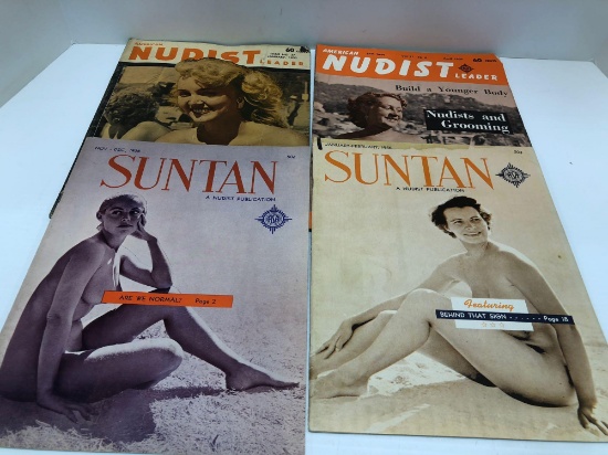 Vintage Adult Literature/Nudist magazines (circa 1950's)(Must be 18 years or older, please bring ID