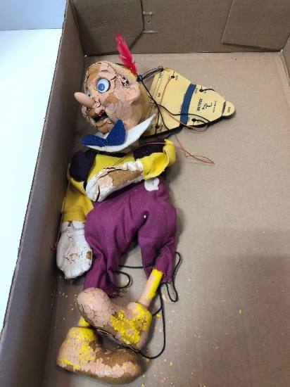 Antique Unitrol PINOCCHIO puppet