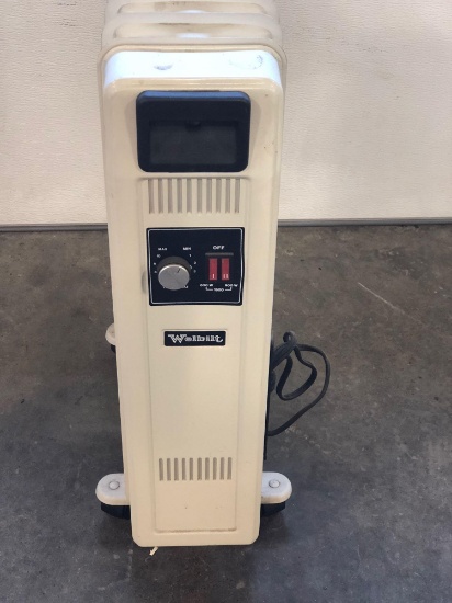 WELBILT oil filled radiator style heater(model RW 800)