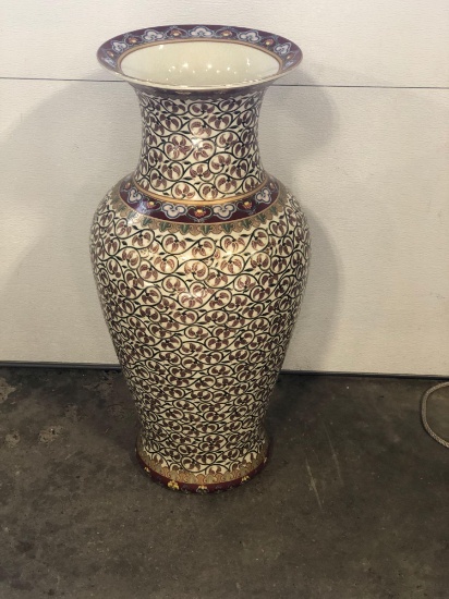 Decorative floor vase